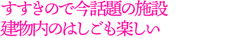 すすきので今話題の施設 建物内のはしごも楽しい