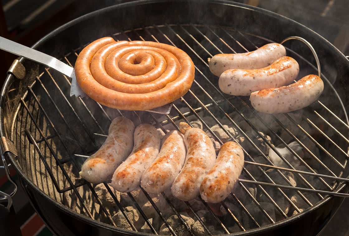 Step6 満を持して登場のBBQグリル。ここでも焼き加減は慎重に！